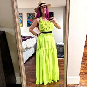 Dressed In LALA Boutique Neon Yellow Dress